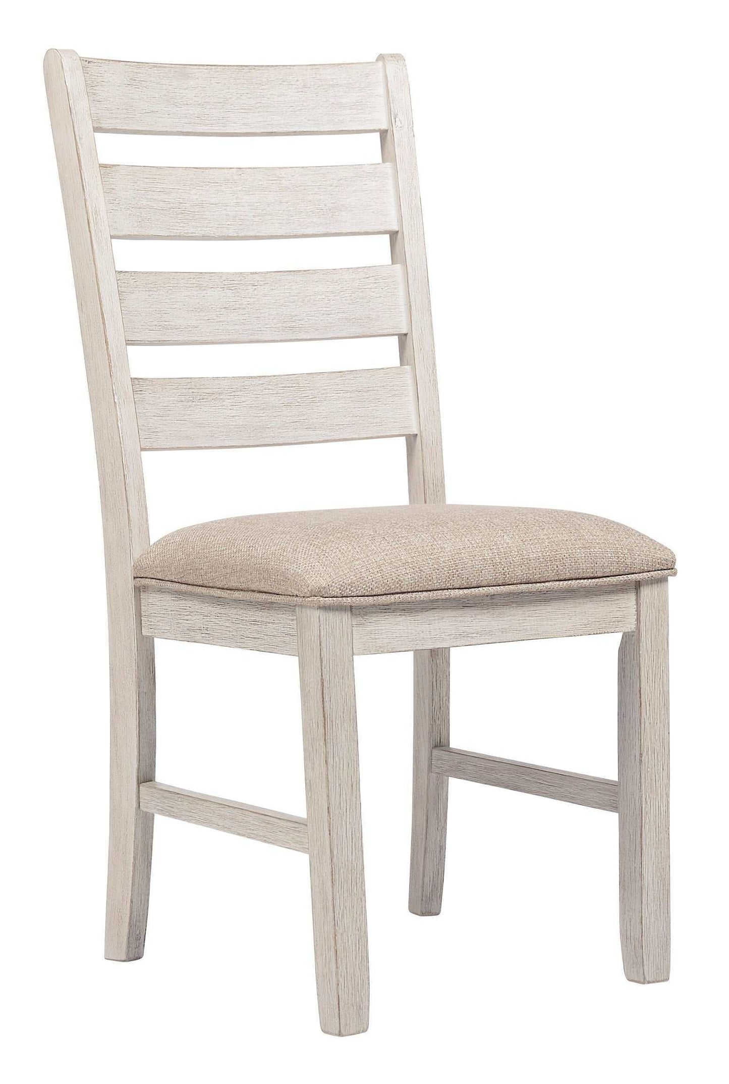 Skempton White/Light Brown Dining Chair (Set of 2)