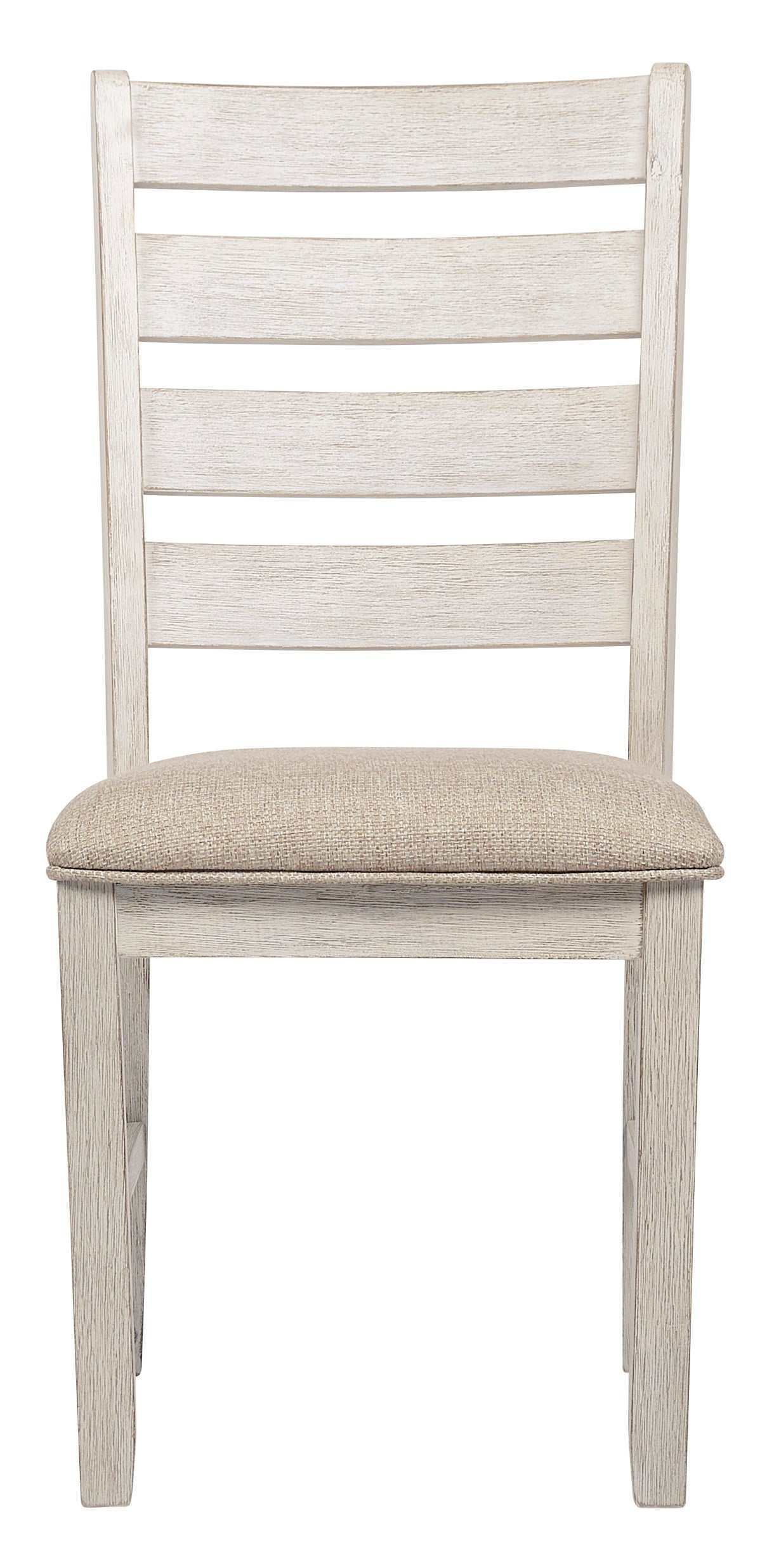 Skempton White/Light Brown Dining Chair (Set of 2)