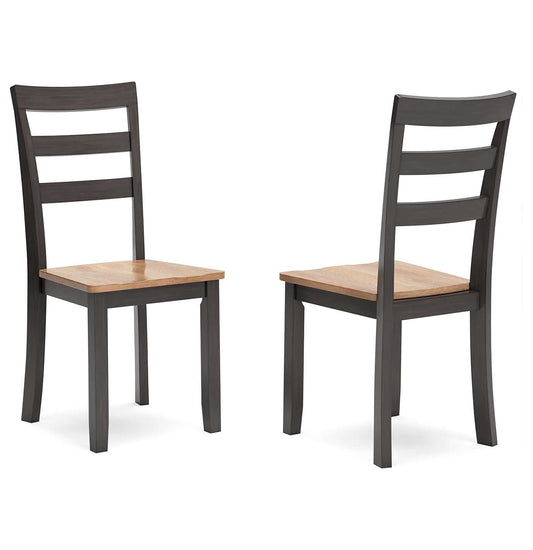 Gesthaven Natural/Brown Dining Chair (Set of 2)