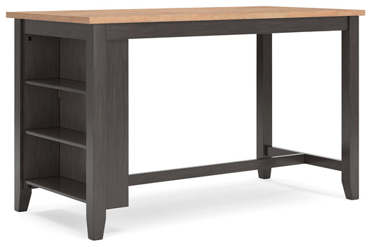 Gesthaven Natural/Brown Counter Height Dining Table