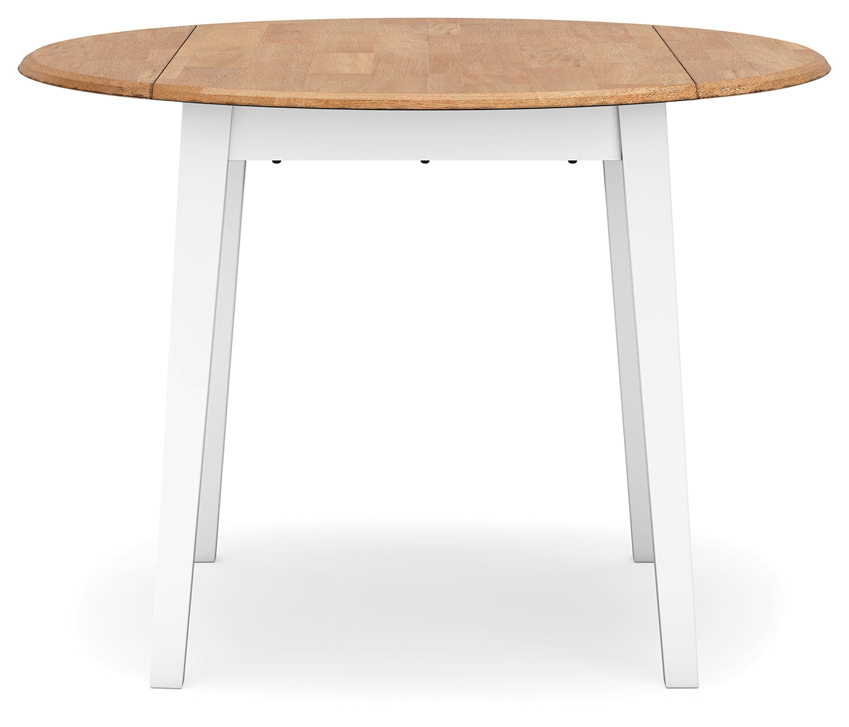 Gesthaven Natural/White Dining Drop Leaf Table