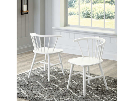 Grannen White Dining Chair (Set of 2)