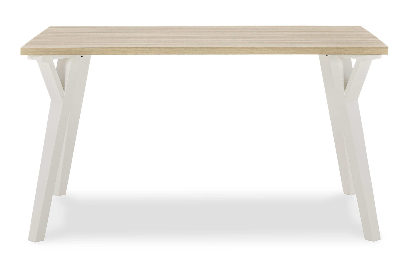 Grannen White & Natural Dining Table