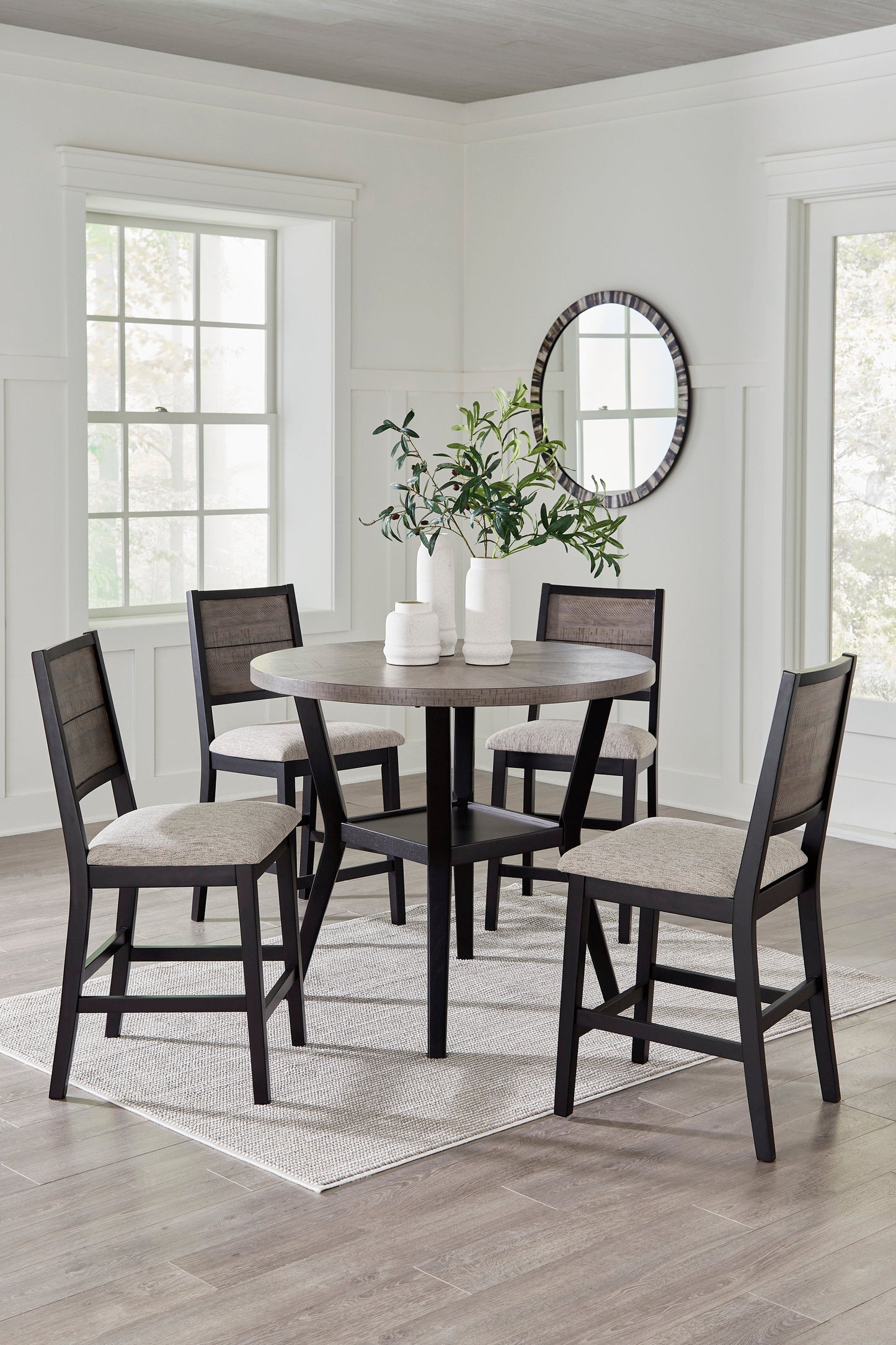 Corloda Counter Height Dining Room Set (Set of 5)