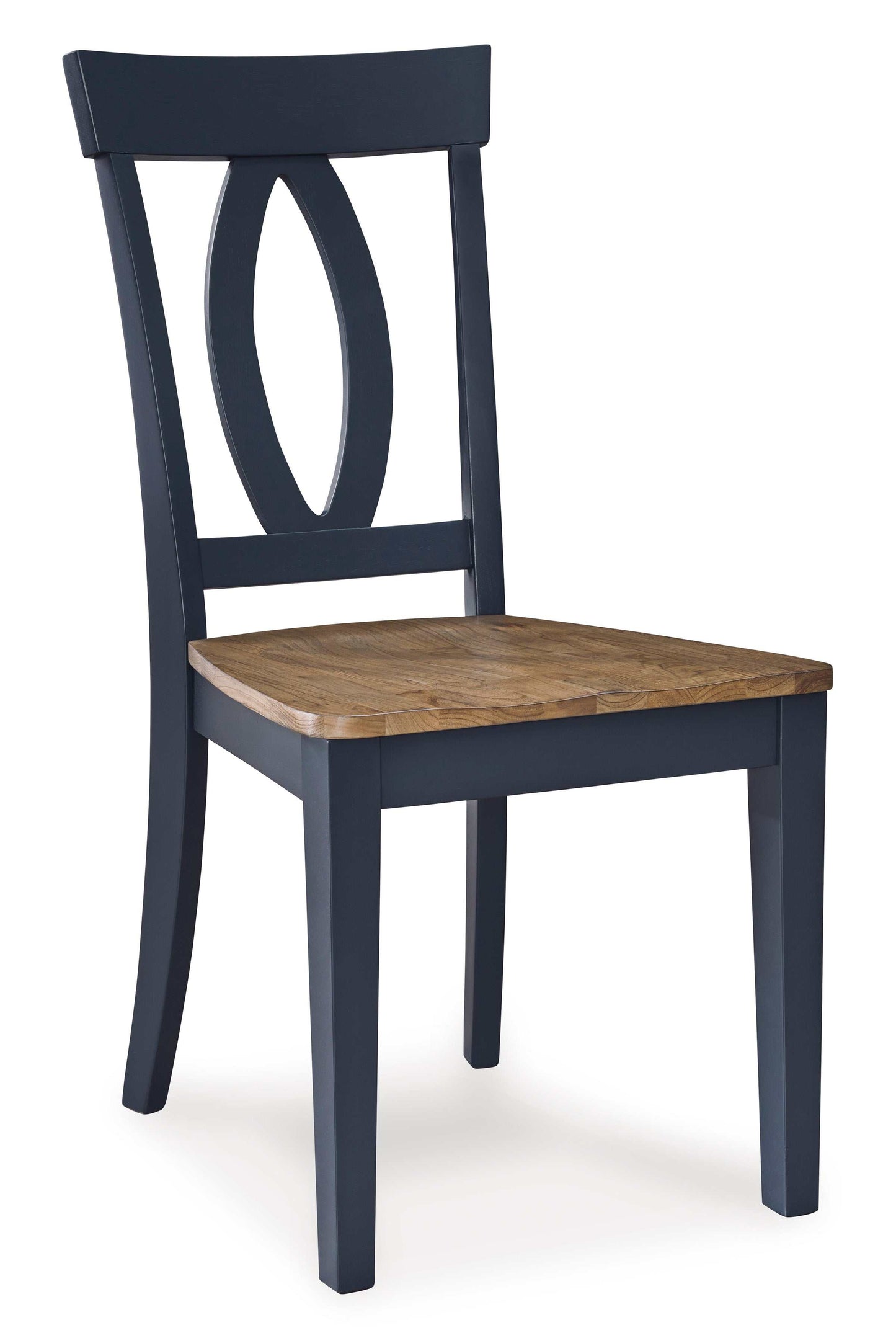 Landocken Brown/Blue Dining Room Chair (Set of 2)