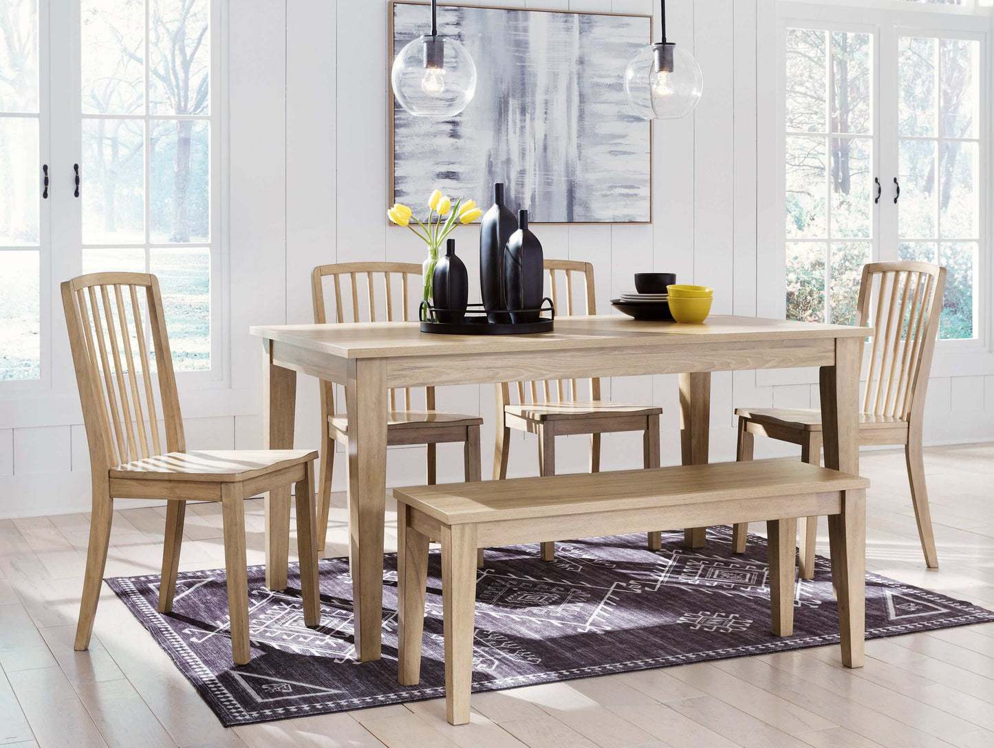 Gleanville Light Brown Dining Room Sets