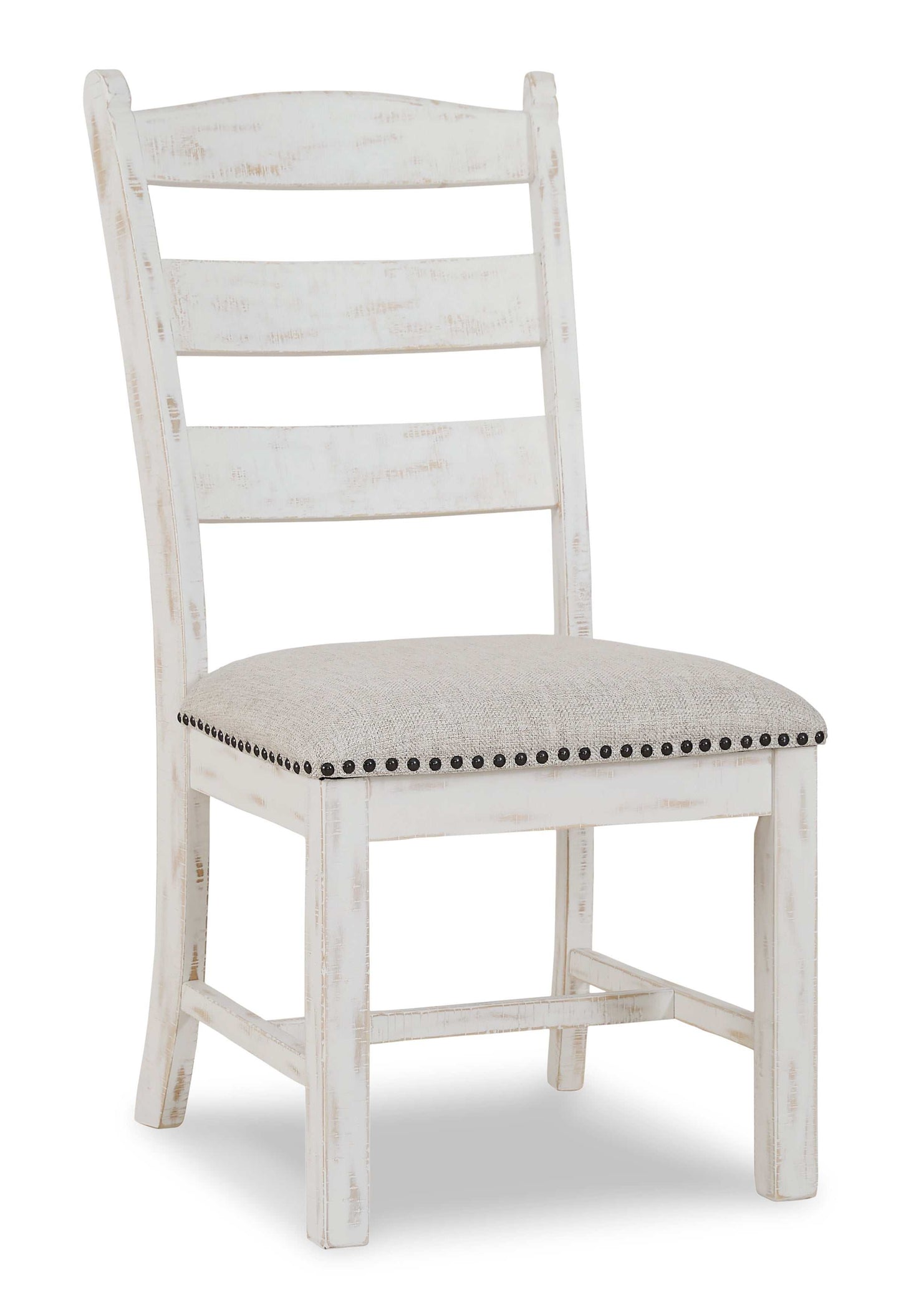 Valebeck Beige & White Dining Side Chair (Set of 2)