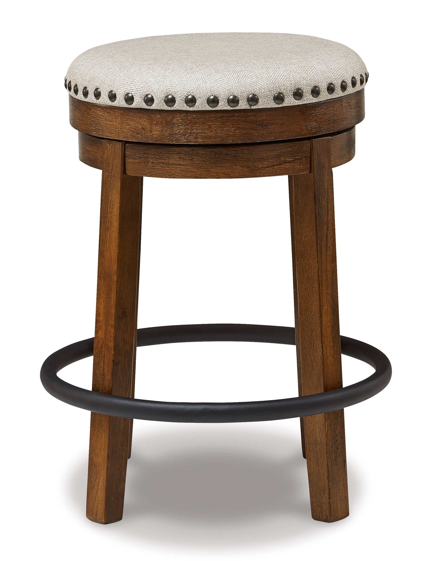 Valebeck Brown & Black Counter Height Stool