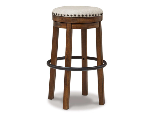 Valebeck Brown & Black Bar Height Stool