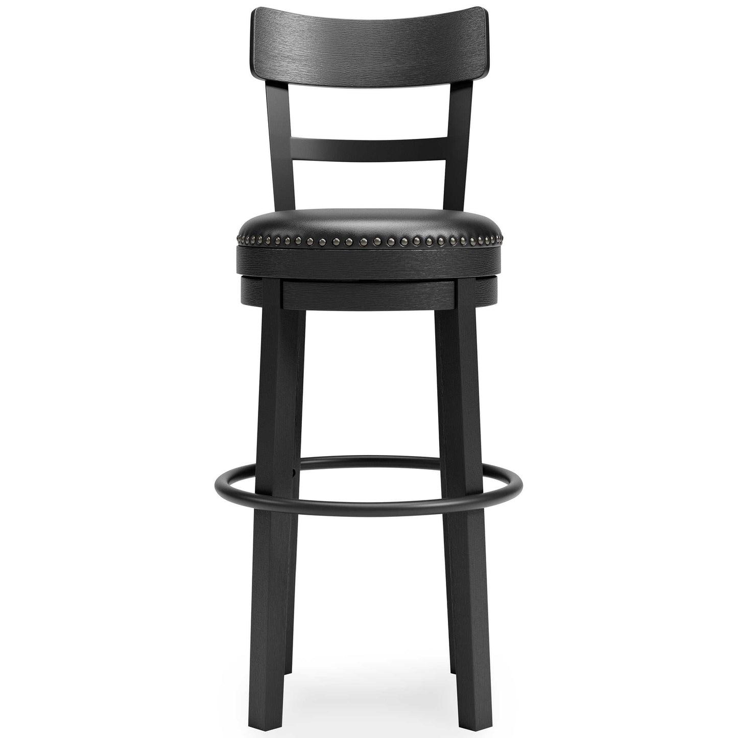 Valebeck Black Bar Height Bar Chair