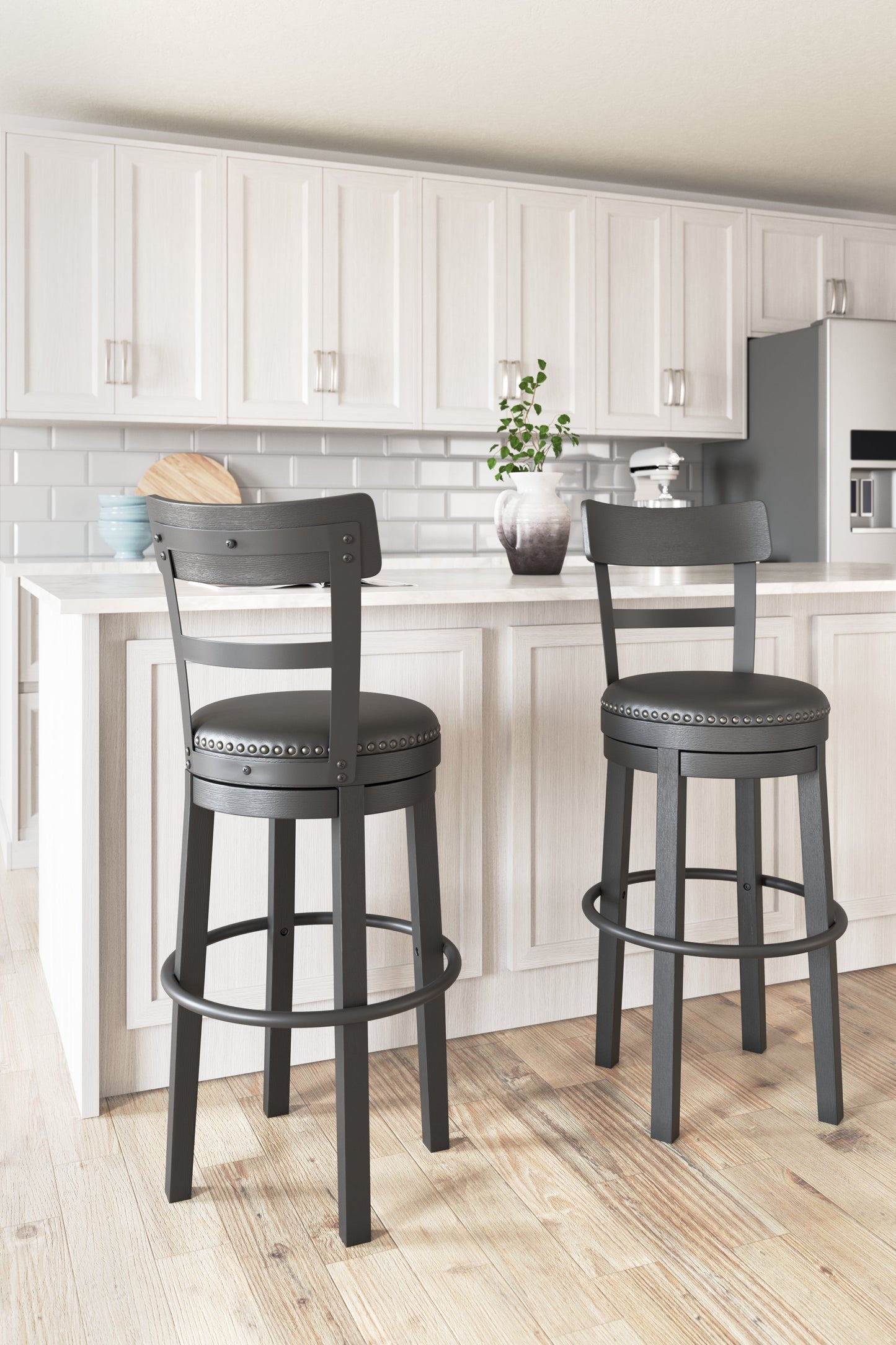 Valebeck Multi Bar Height Bar Stool (Set of 2)