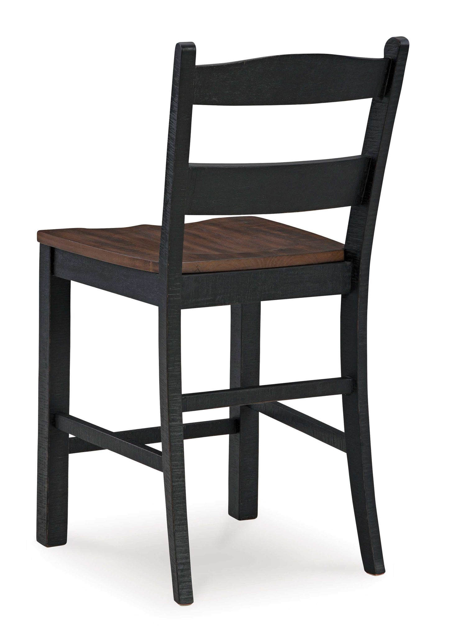 Valebeck Black & Brown Counter Height Bar Chair (Set of 2)