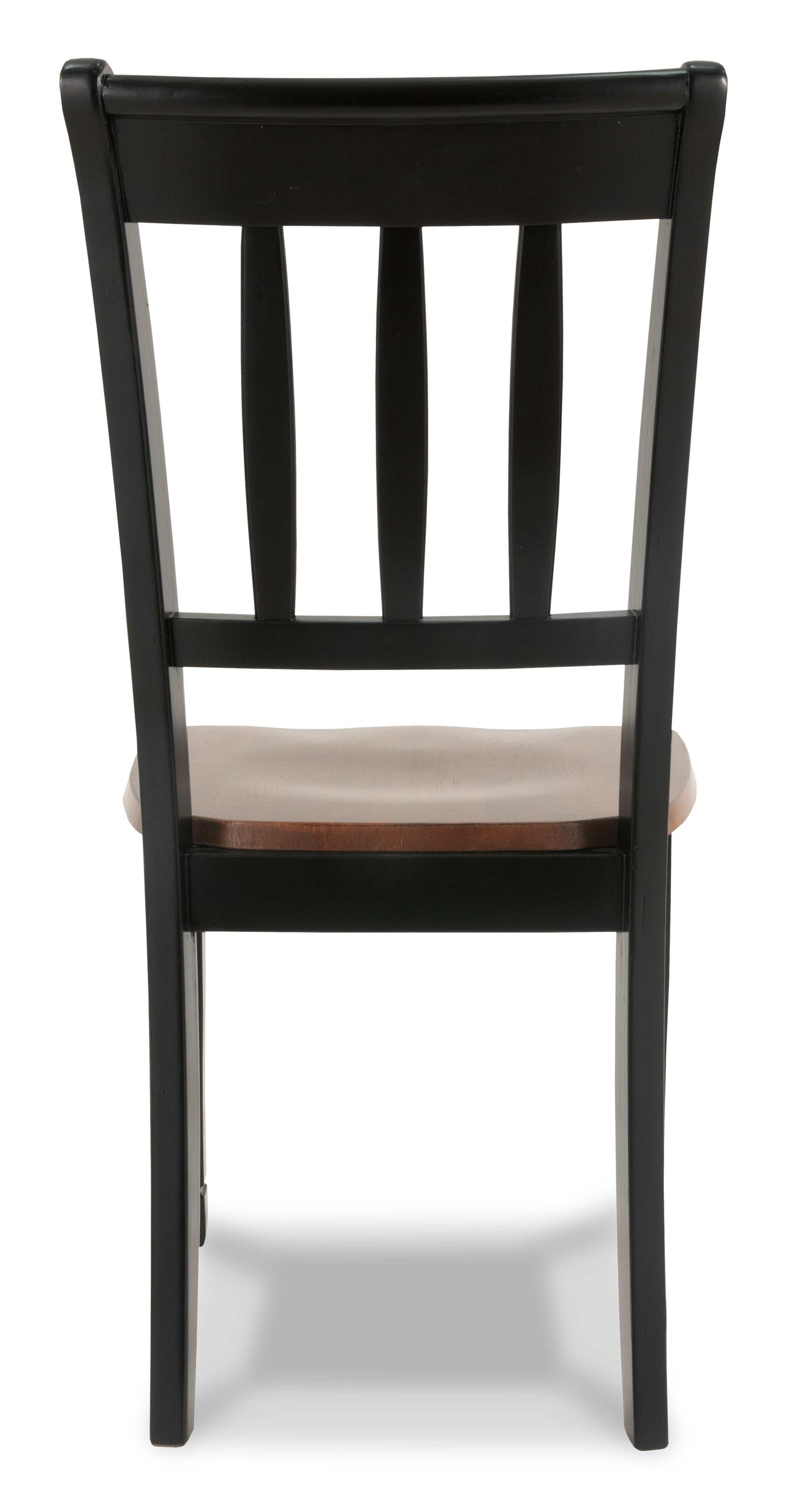 Owingsville Black/Brown Dining Room Chair (Set of 2)