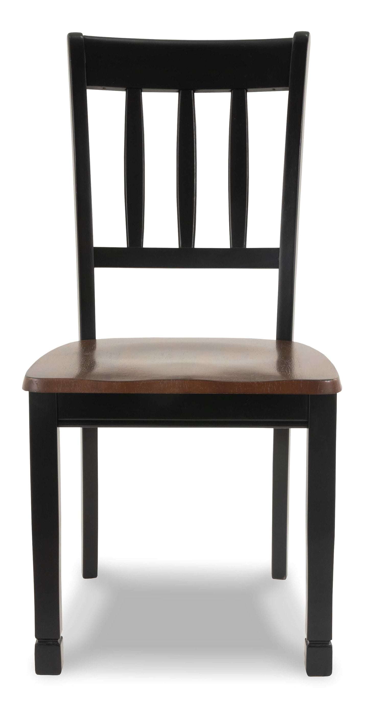 Owingsville Black/Brown Dining Room Chair (Set of 2)