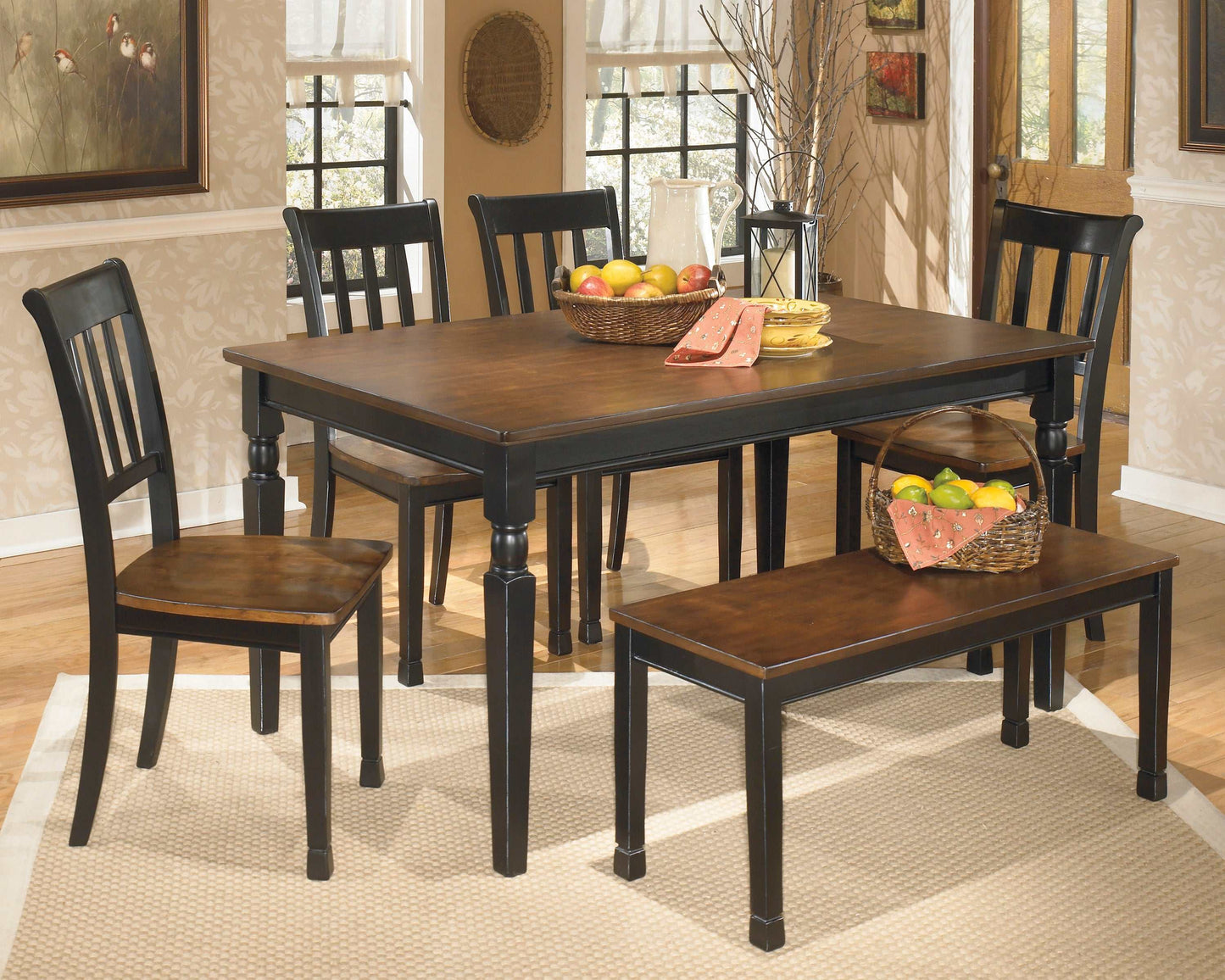 Owingsville Black/Brown Dining Room Sets