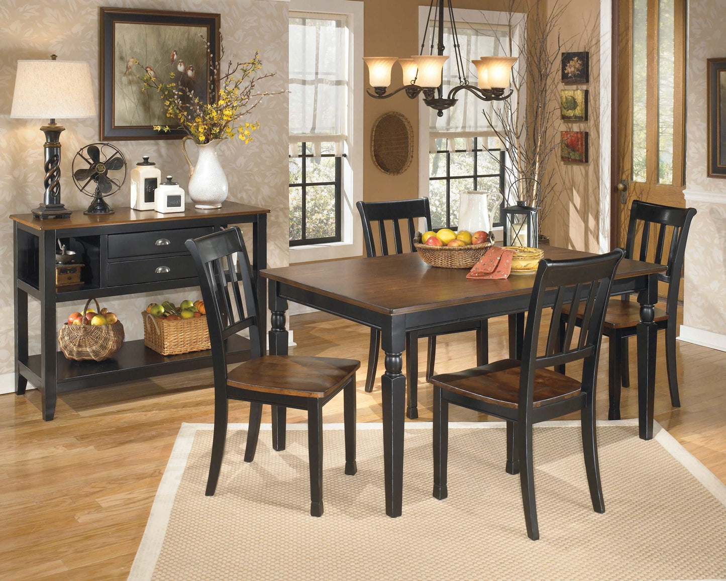 Owingsville Black/Brown Dining Room Sets