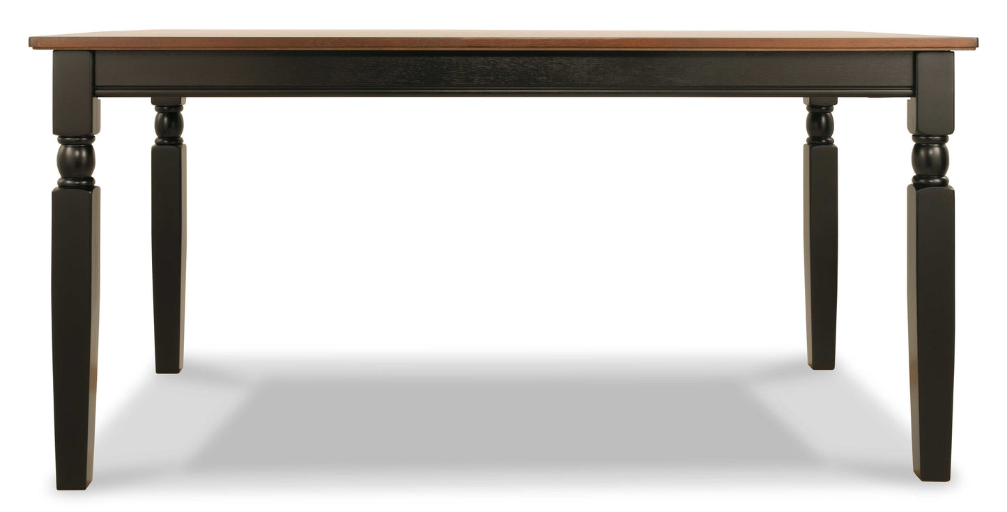 Owingsville Black/Brown Dining Table