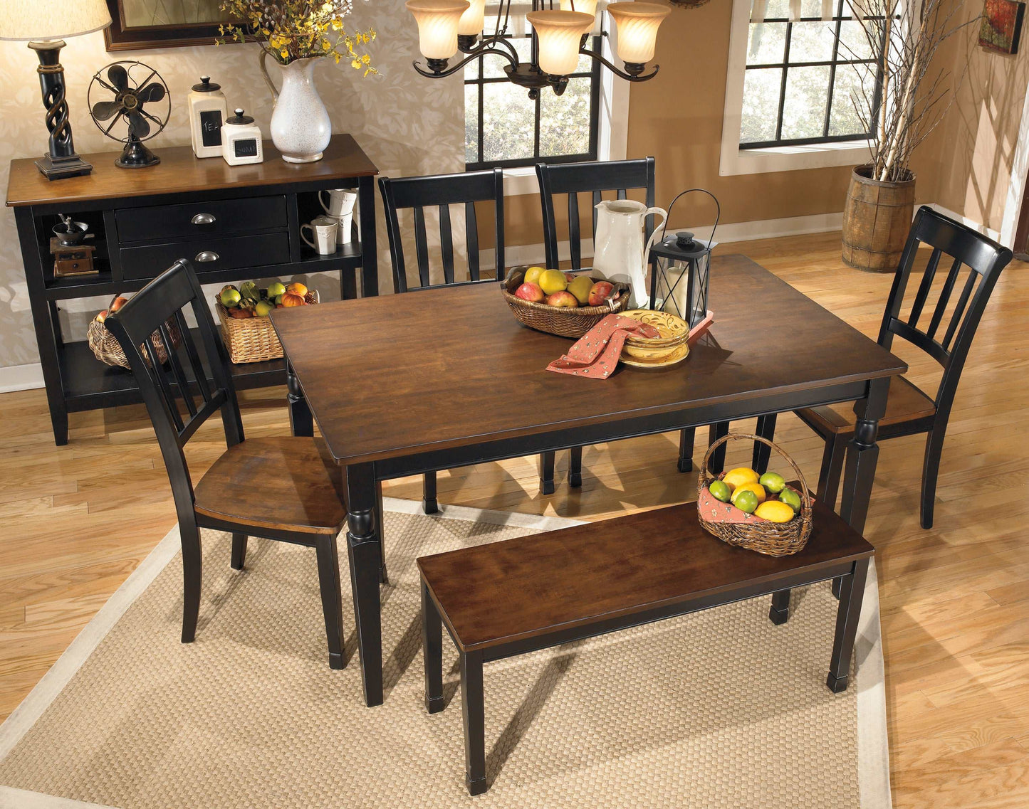 Owingsville Black/Brown Dining Room Sets