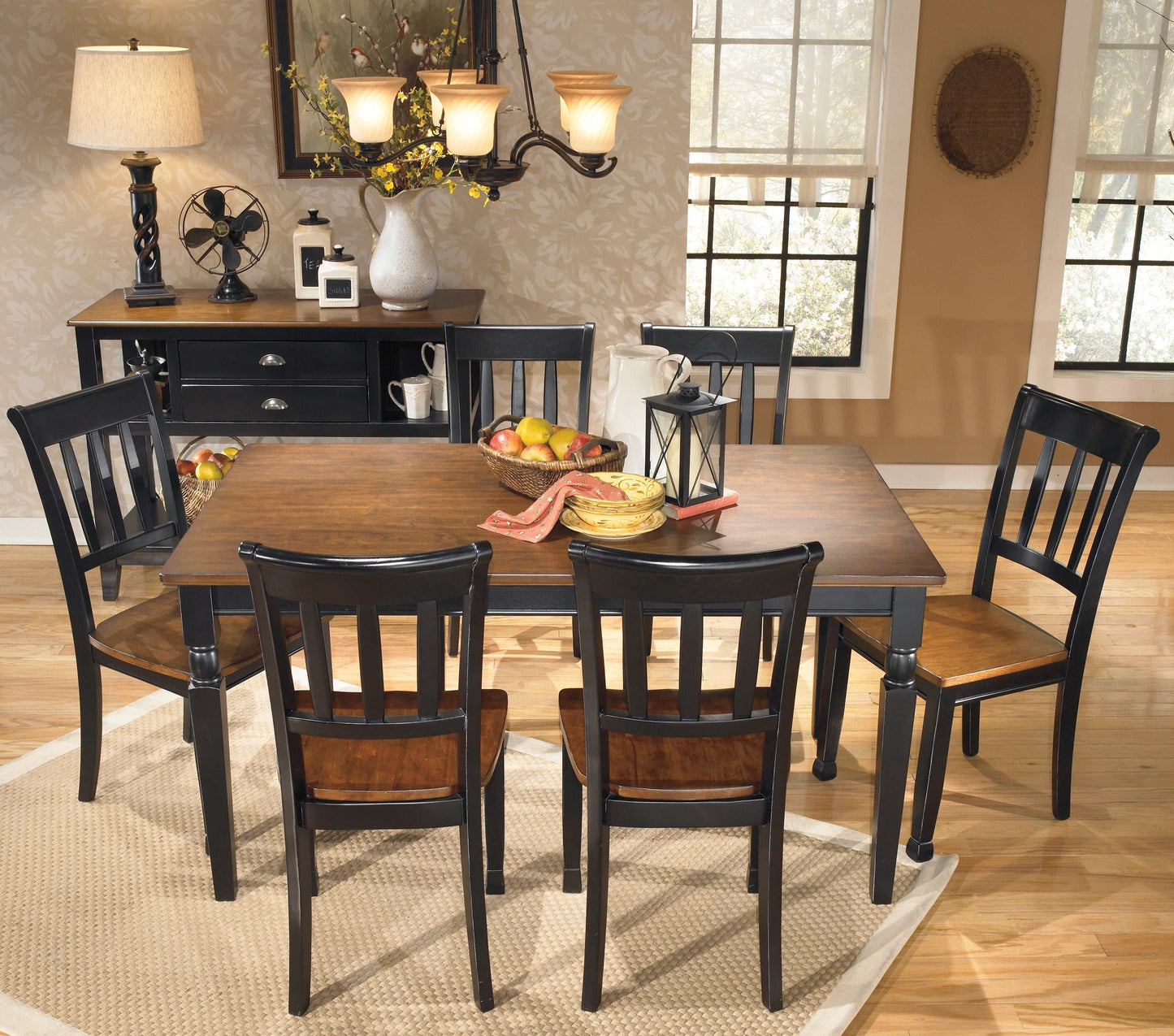 Owingsville Black/Brown Dining Room Sets