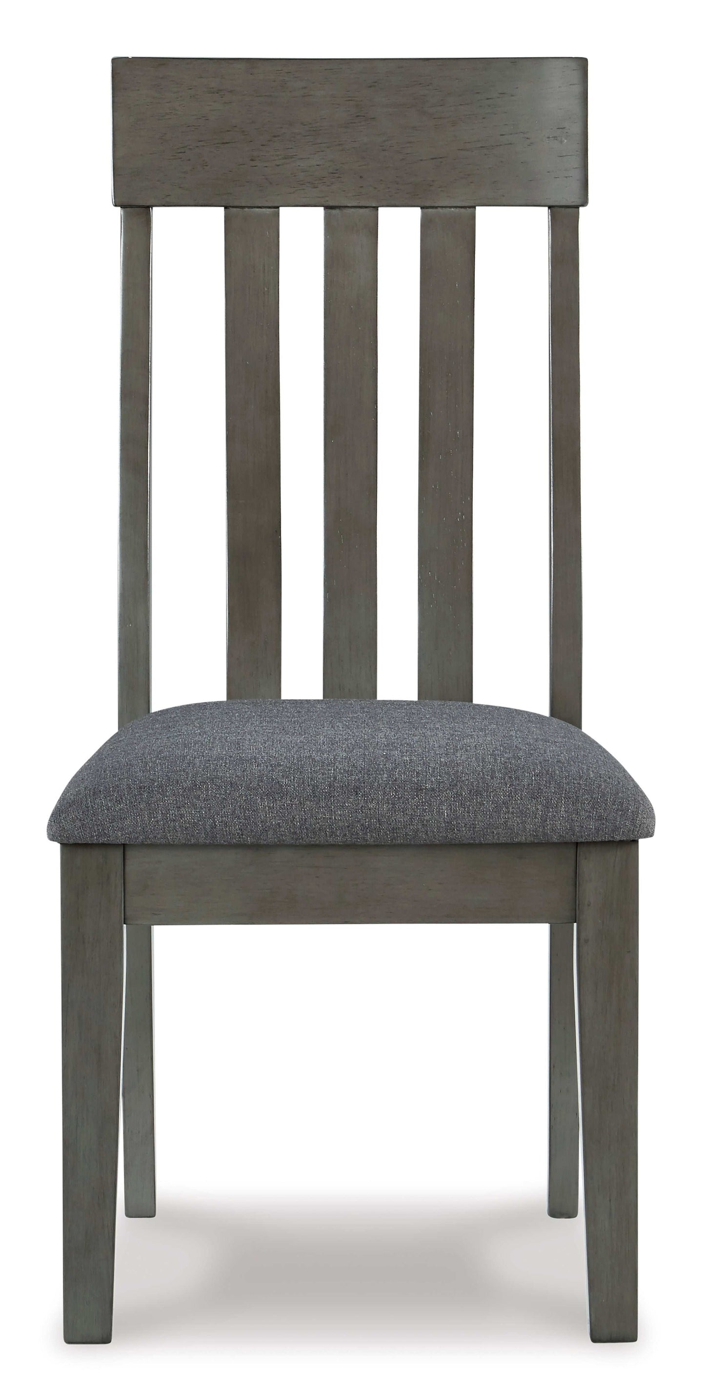 Hallanden Two-tone Gray Dining Chair (Set of 2)