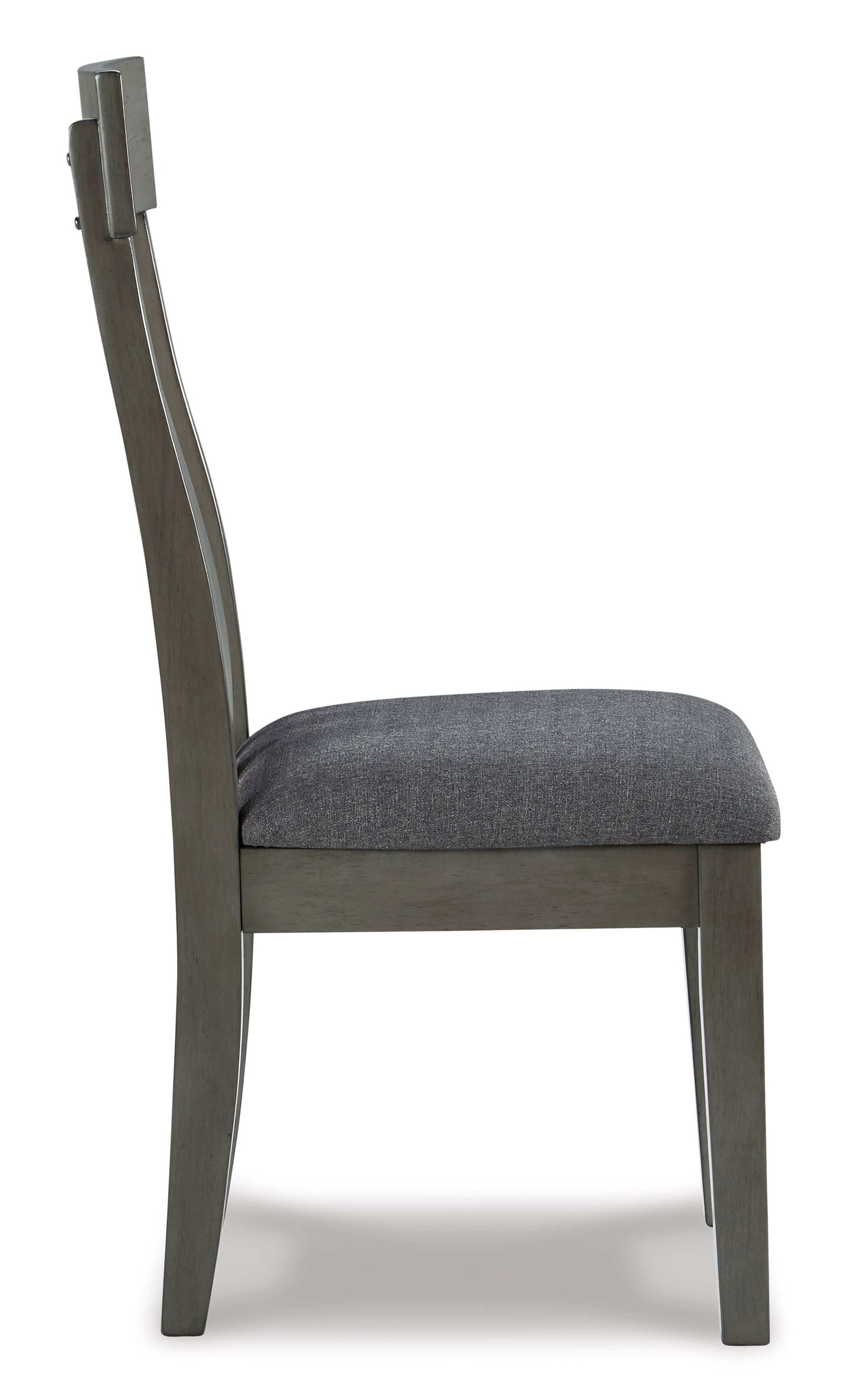 Hallanden Two-tone Gray Dining Chair (Set of 2)