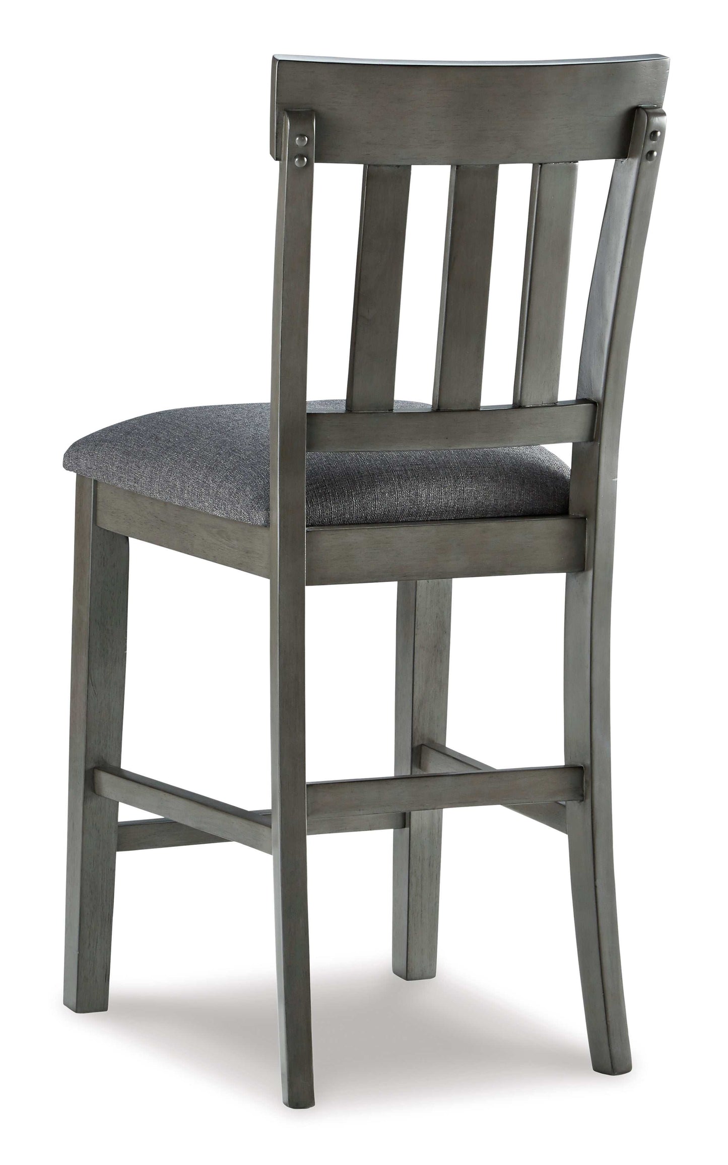 Hallanden Two-tone Gray Counter Height Bar Chair (Set of 2)