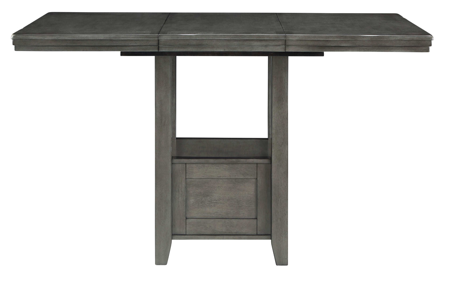 Hallanden Gray Counter Height Dining Table w/ Extension