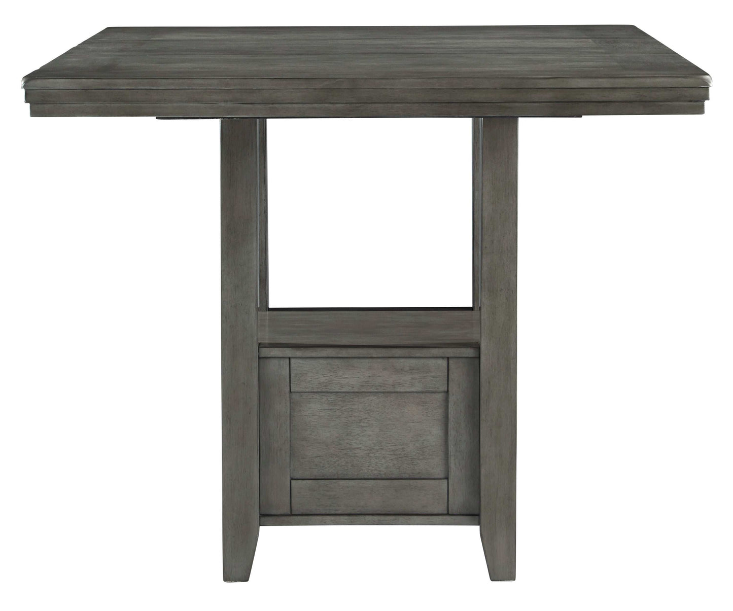 Hallanden Gray Counter Height Dining Table w/ Extension