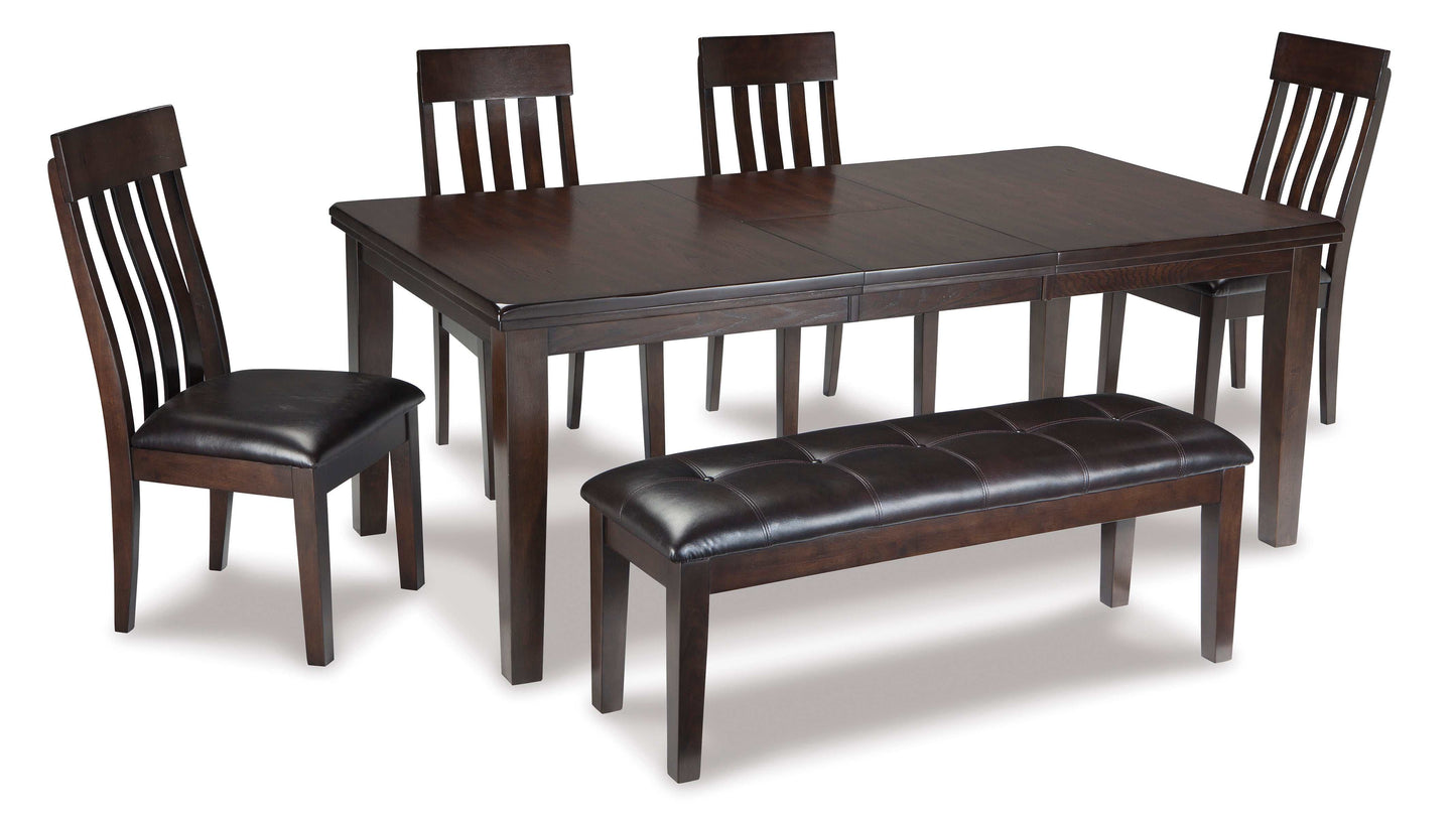 Haddigan Dark Brown Dining Room Sets