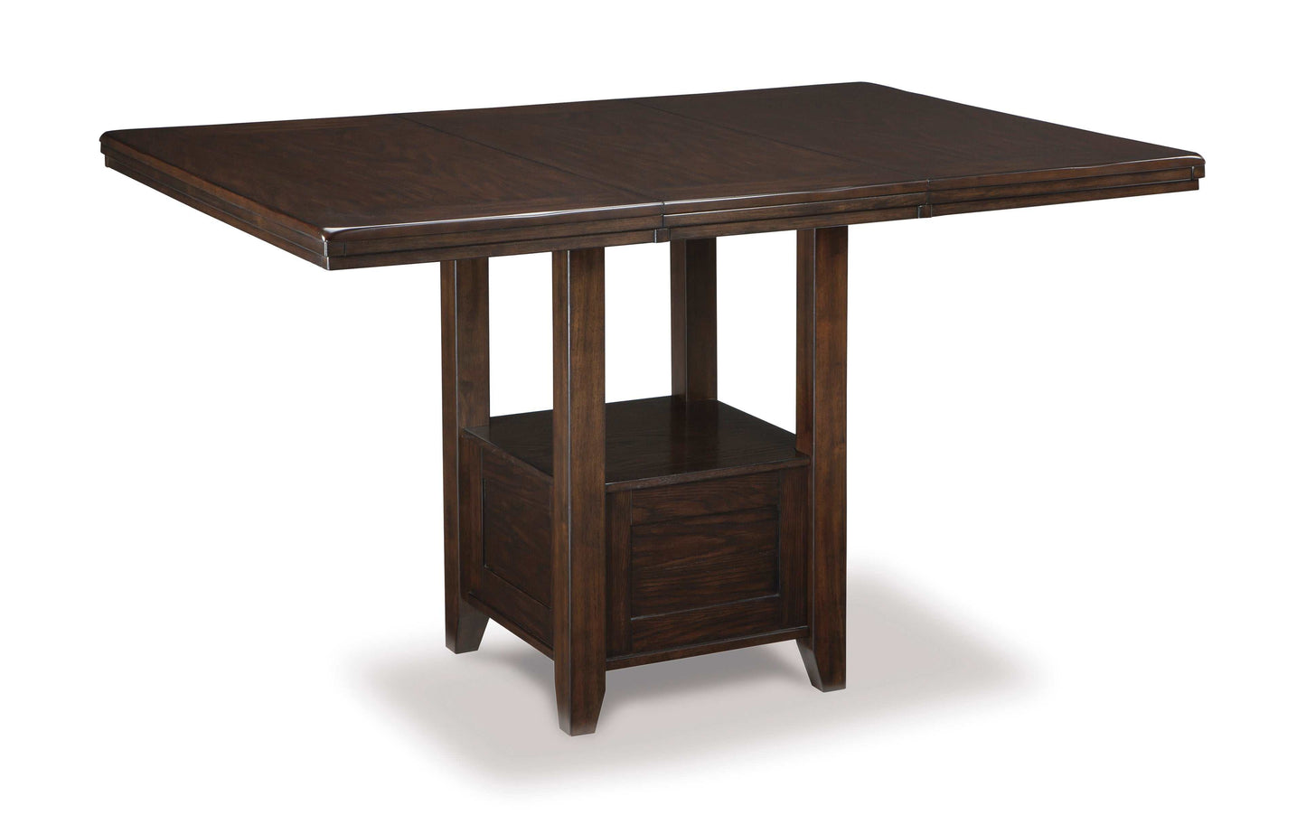 Haddigan Dark Brown Counter Height Dining Room Sets