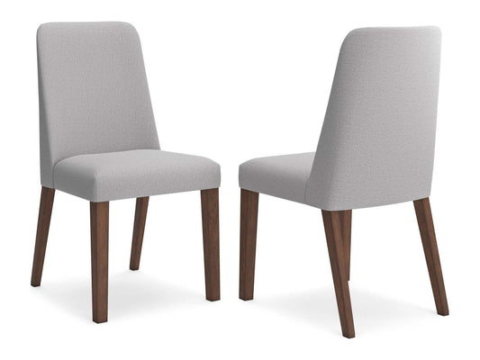 Lyncott Gray & Brown Dining Chair (Set of 2)