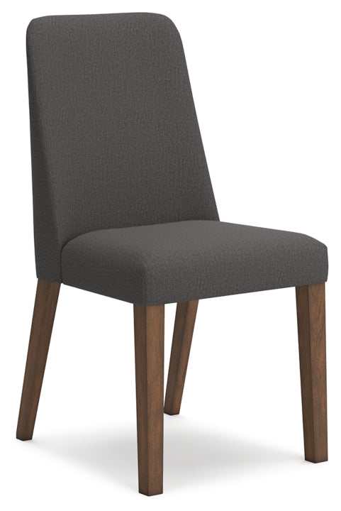 Lyncott Charcoal & Brown Dining Chair D615-02 - Ornate Home
