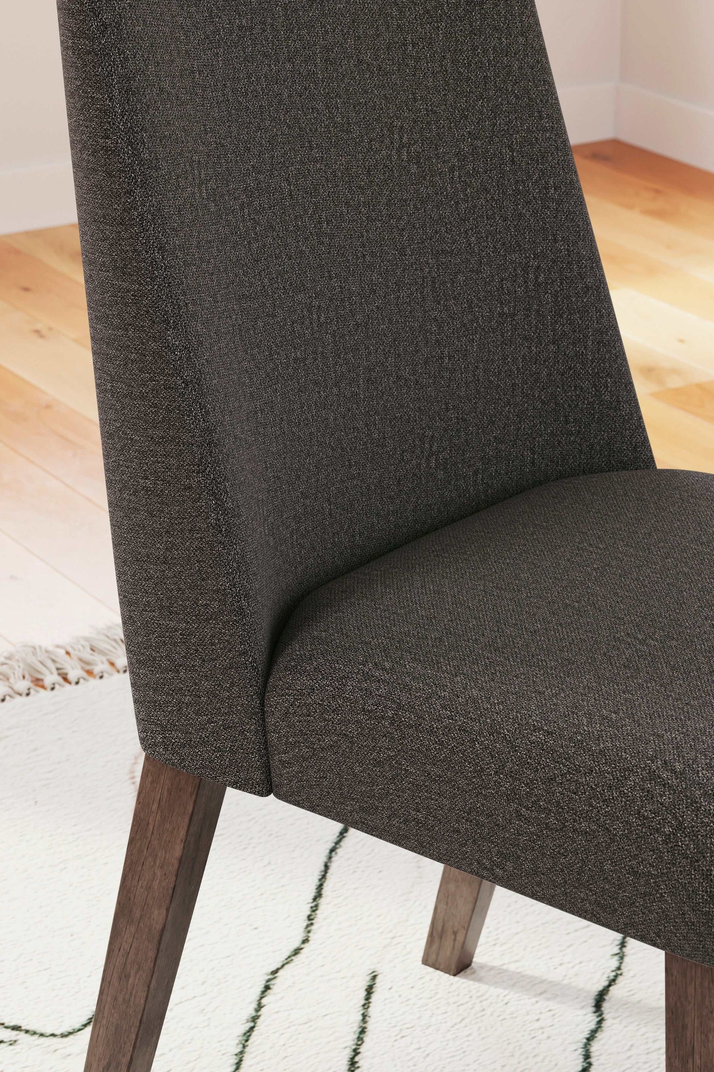 Lyncott Charcoal & Brown Dining Chair (Set of 2)