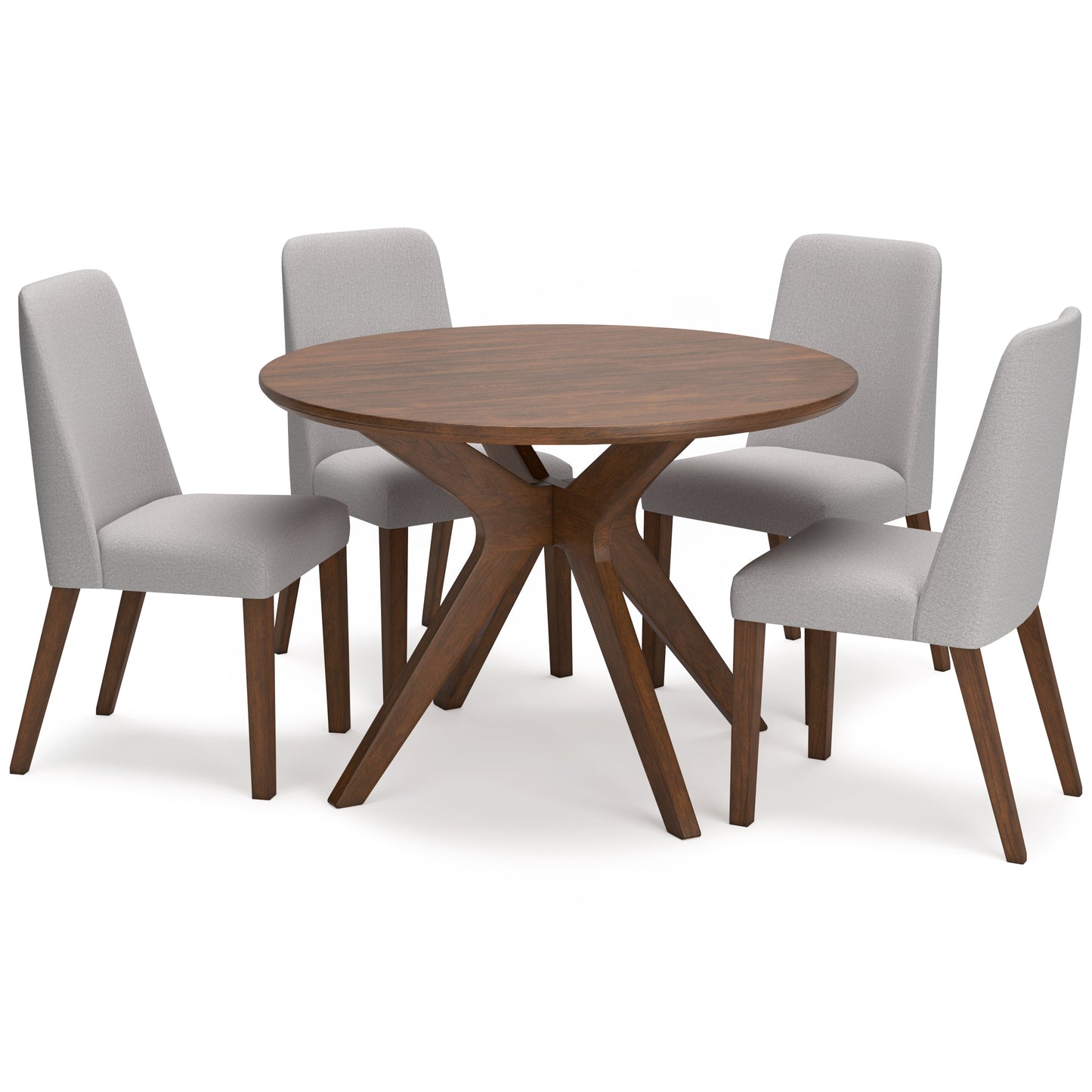 Lyncott Multi Dining Table and 4 Chairs