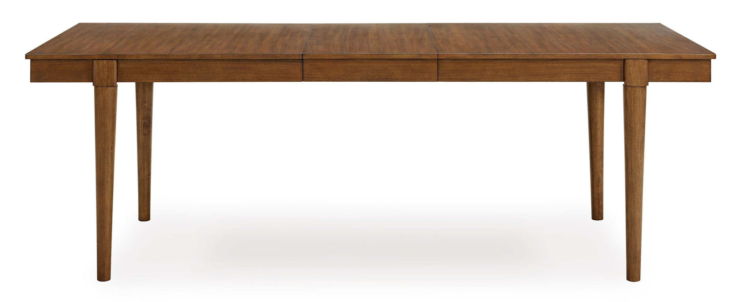 Lyncott Brown Dining Table w/ Extension