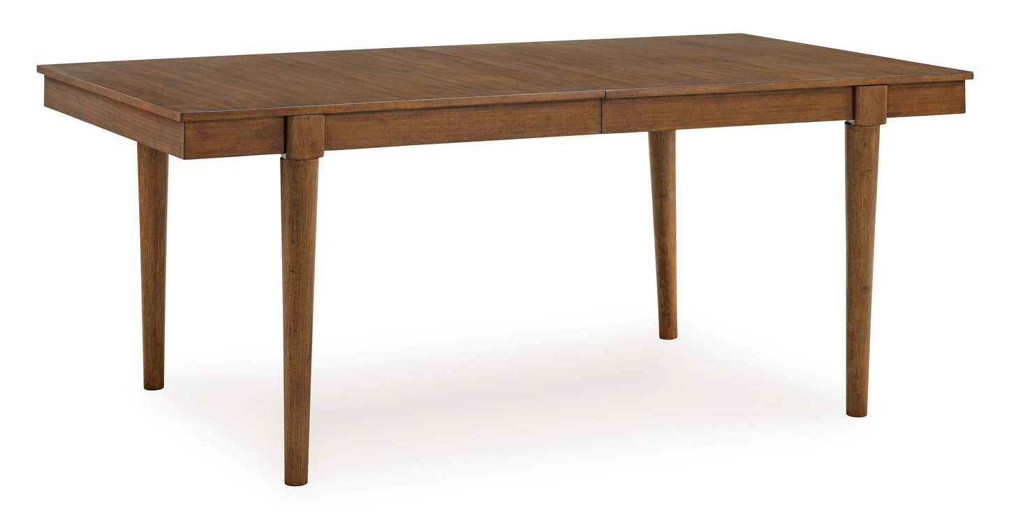 Lyncott Brown Dining Table w/ Extension