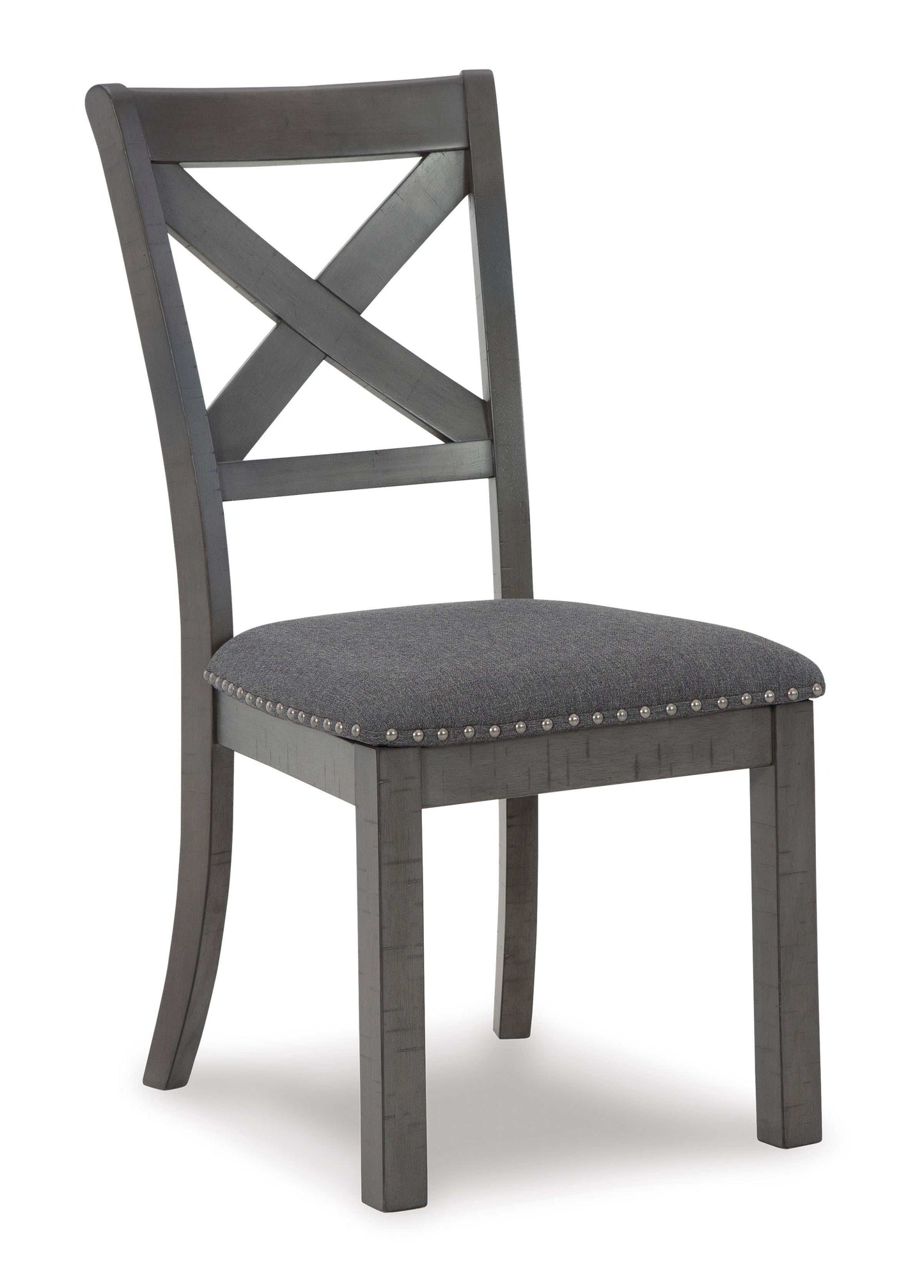 Myshanna Gray Dining Room Chair (Set of 2)