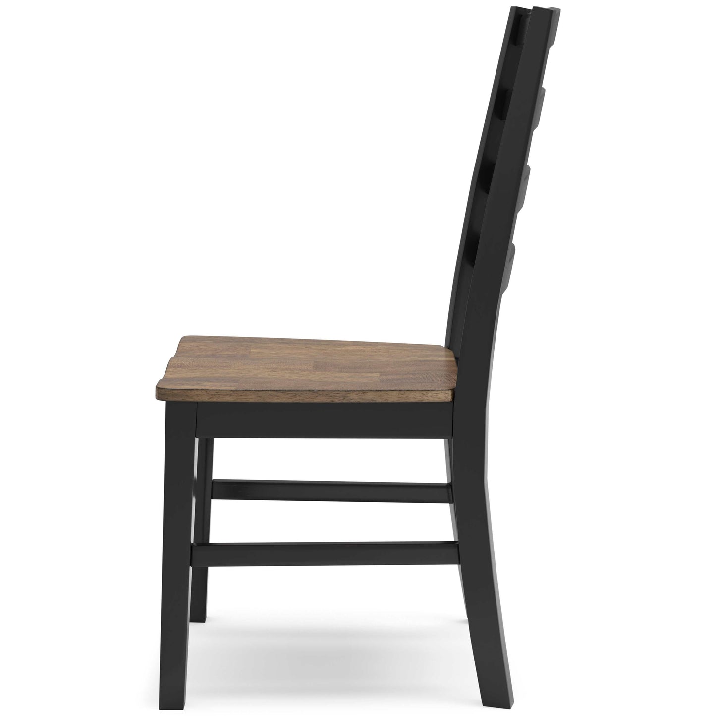 Wildenauer Brown & Black Dining Room Chair (Set of 2)