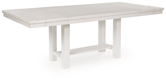 Robbinsdale White Dining Extension Table