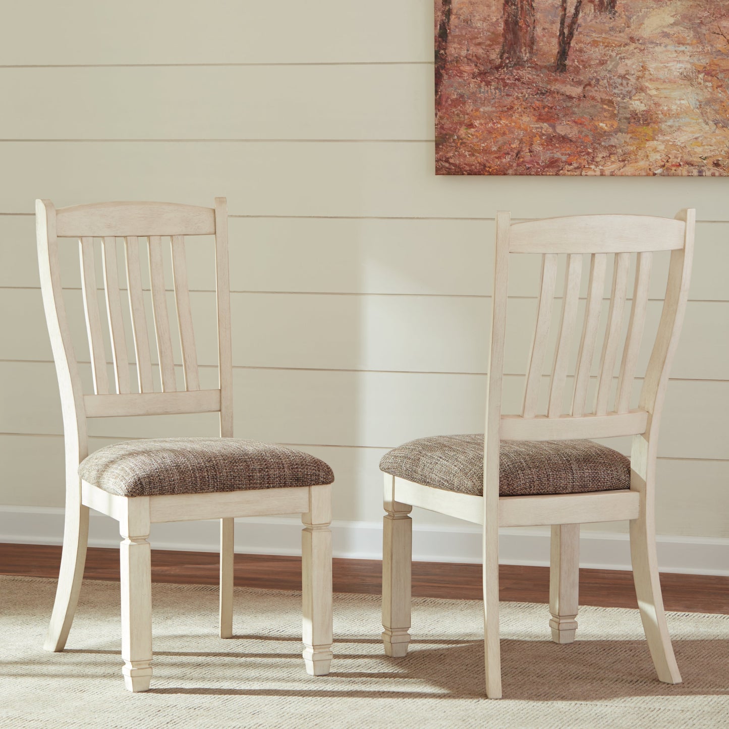 Bolanburg White Dining Table with 6 Chairs