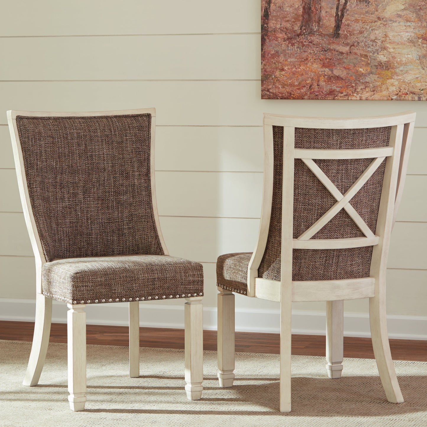 Bolanburg White Dining Table with 6 Chairs