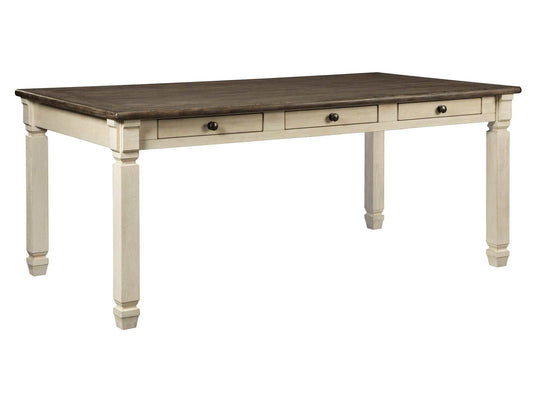 Bolanburg Twotone Rectangular Dining Table