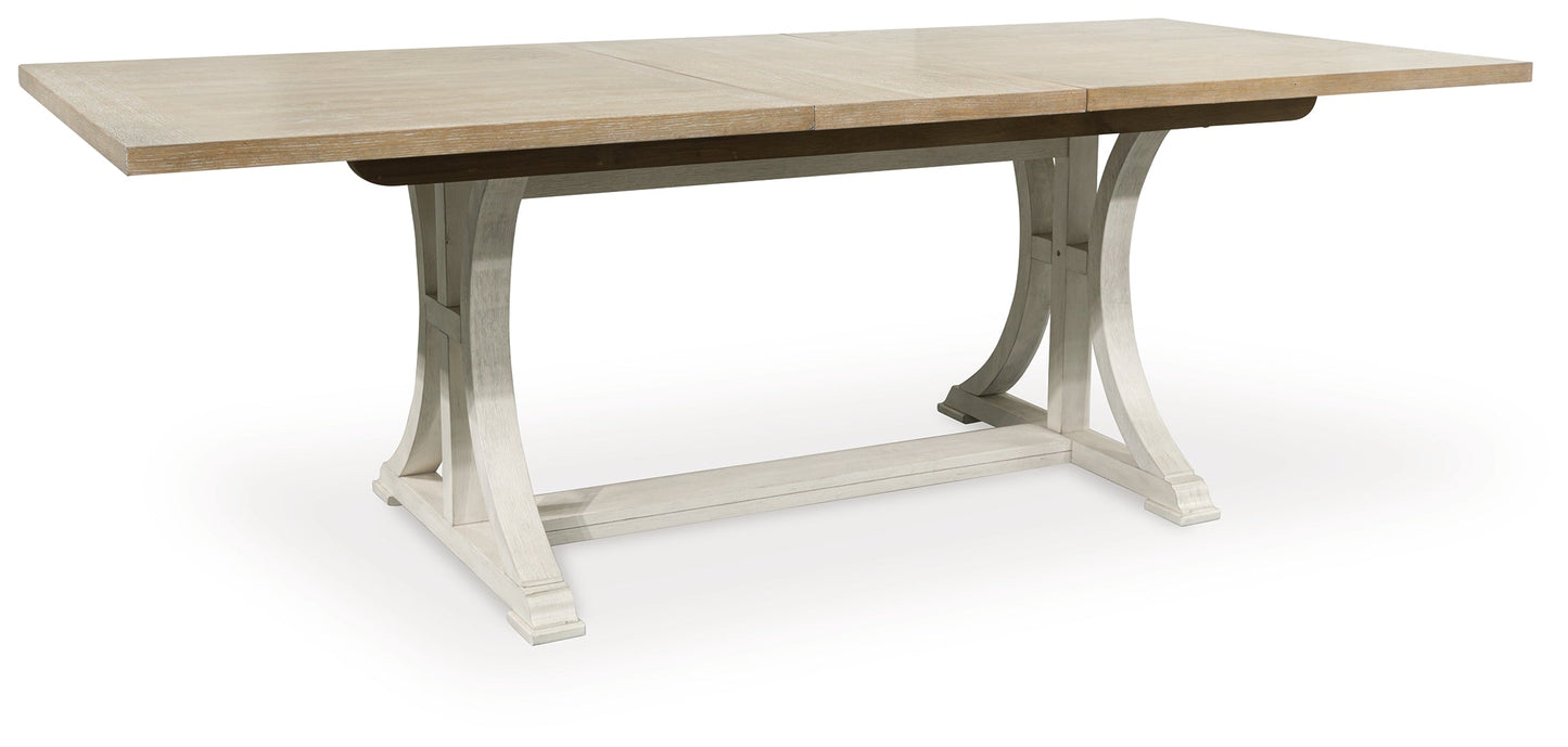 Shaybrock White Dining Extension Table