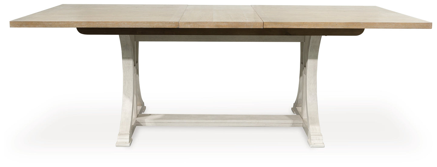 Shaybrock White Dining Extension Table