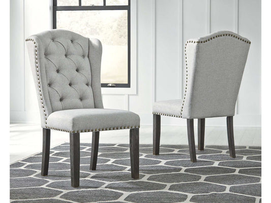 Jeanette Linen Dining Chair (Set of 2)