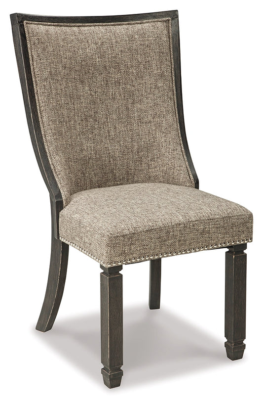 Tyler Creek Black/Grayish Brown Dining Chair (Set of 2)