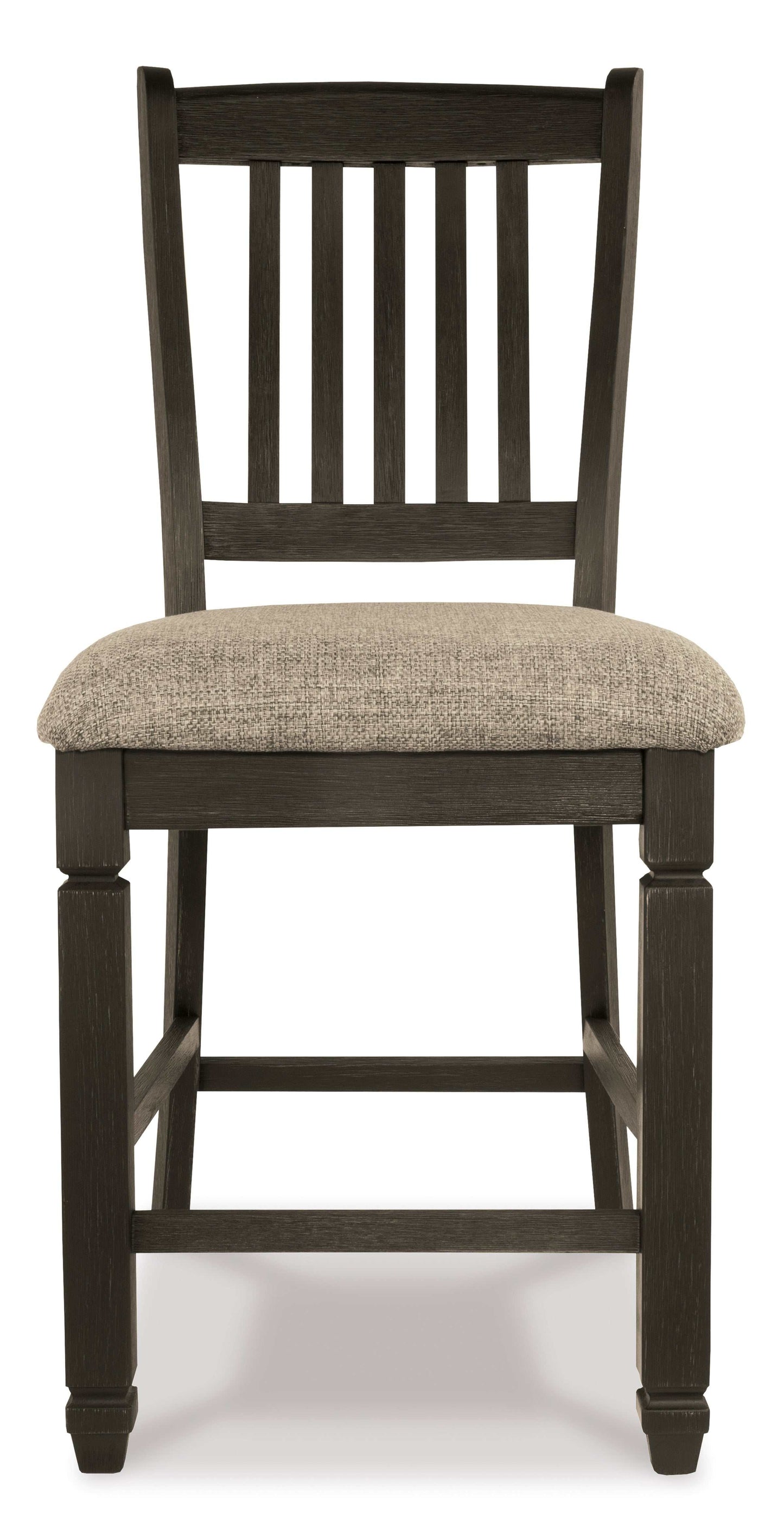 Tyler Creek Black/Grayish Brown Counter Height Bar Chair (Set of 2)