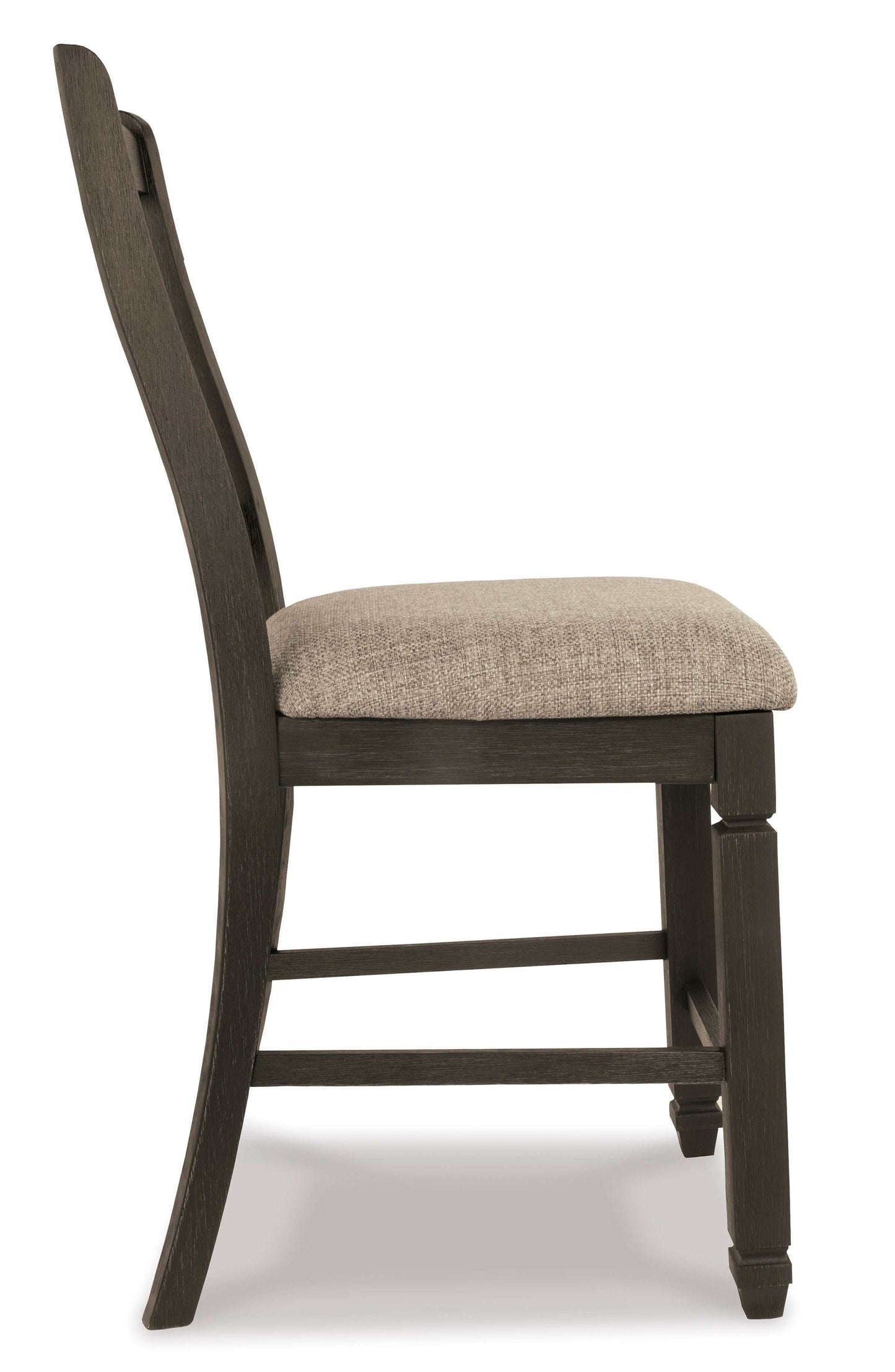 Tyler Creek Black/Grayish Brown Counter Height Bar Chair (Set of 2)