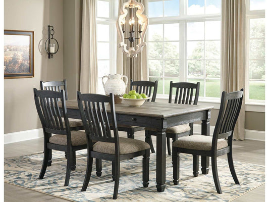 Tyler Creek Black & Gray Dining Room Set / 5pc