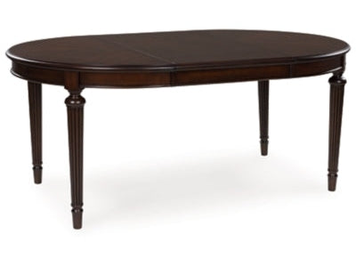 Lavinton Brown Oval Dining Room Table - Ornate Home